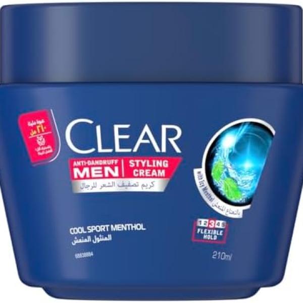 كريم تصفيف الشعر كول سبورت للرجال من كلير 210 مل