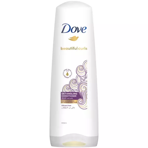 بلسم دوف بيوتيفول كيرلز لفك تشابك الشعر الخالي من السيليكون 350 مل