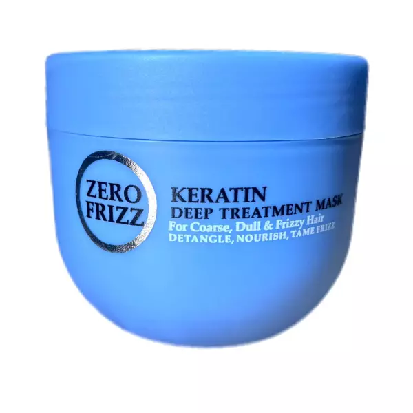 حمام كريم زيرو فريز كيرياتين علاج تجعد/هيشان/ترطيب470مل