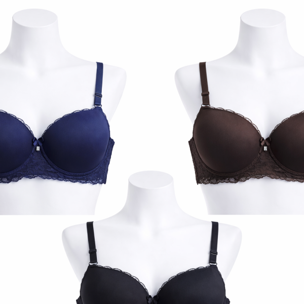 برا مبطن حديده نص كب ساده Cup A