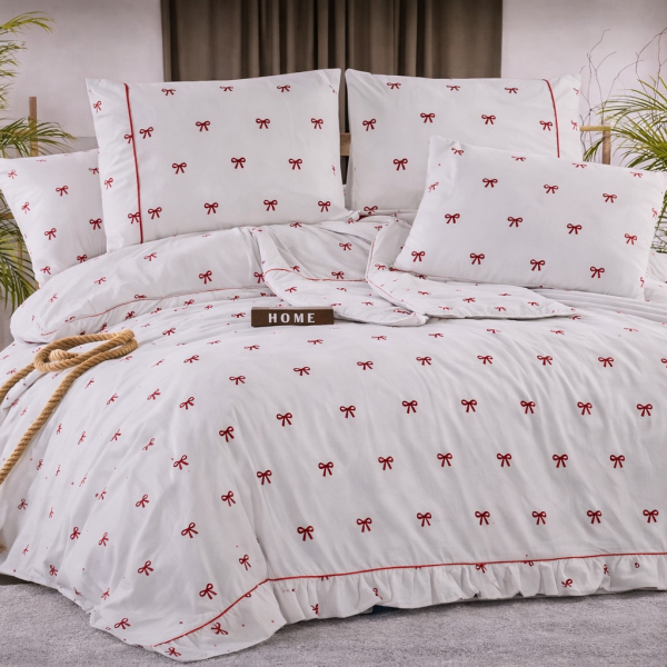 لازوردي طقم -فيونكة سمايل كبير