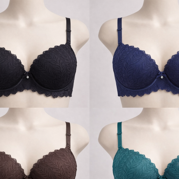 برا بانس هاف بوش دانتيل اكس من ع الصدر 5032 Cup B