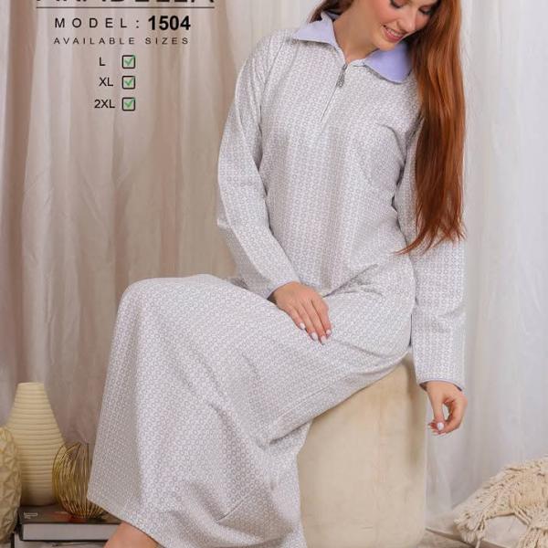 عباية اربيلا كم زراير مشجر ورد 1504