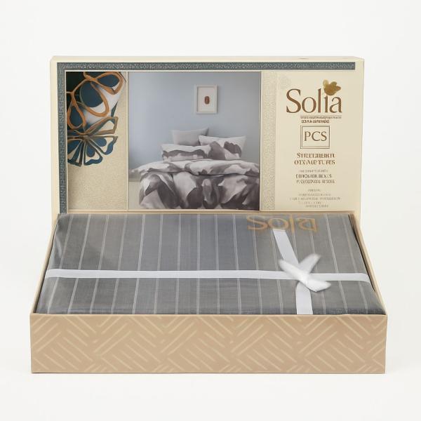 طقم ملاية مطبوع صوفيا سرير كبير4 قطع