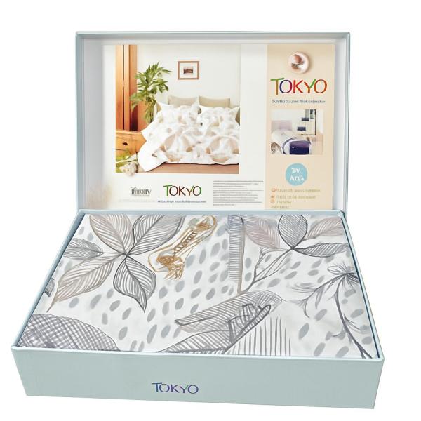 طقم ملاية مطبوع طوكيو سرير كبير5 قطع