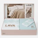 طقم ملاية بكوفرتة لافا سرير كبير مقاس 240*260