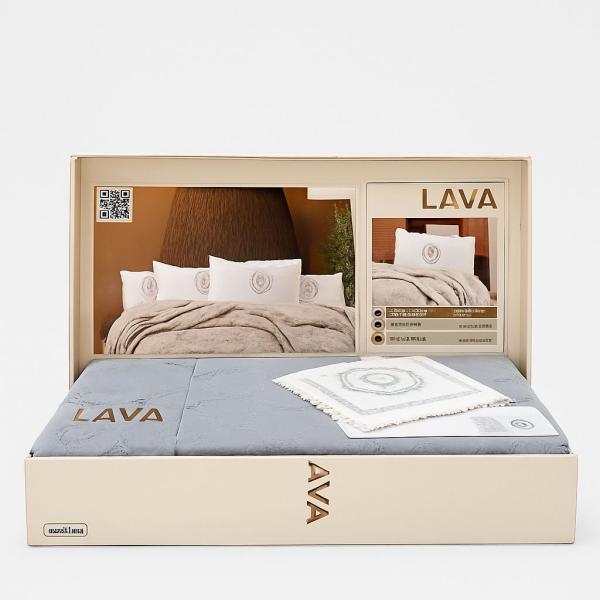 طقم ملاية بكوفرتة لافا سرير كبير 5ق 240*260