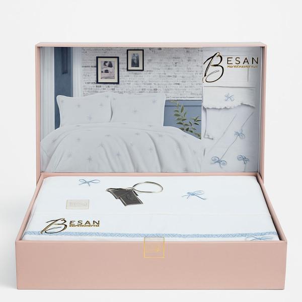 طقم4ق سرير كبير فيونكا بيسان - 522