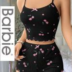 بيجامه باربي هوت شورت دربي كريز