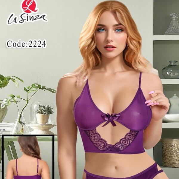 طقم برا+اندر ليكرا اندر اربطه