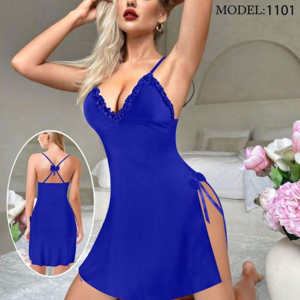 قميص ماستر قصير ليكرا مفتوح من الجنب