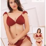 طقم برا+اندر ماستر ليكرا رباط من الجانب 301