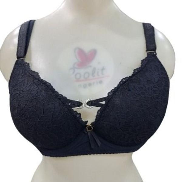 برا مبطن حديدة كب C دانتيل 216