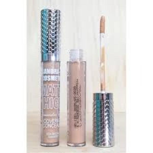 كونسيلر ساندرا مات هاي كفر غطا فضي 420