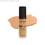 فونديشن لاجيرل برو مات لونج ويرHD تغطية وسط-كاملة beige