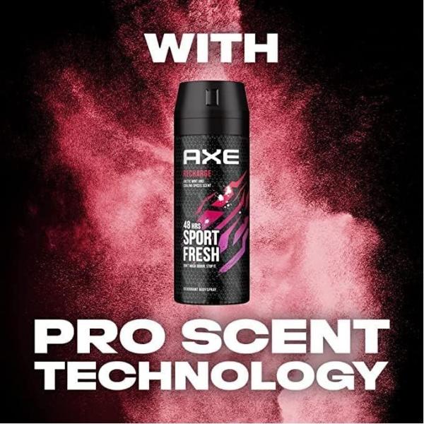 اسبراي اكس ريتشارج سبورت فريش 150م AXE
