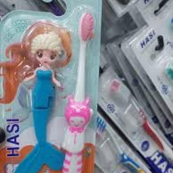 فرشاة اسنان هاسي اطفال سوفت بلعبة ع كارت HA-103