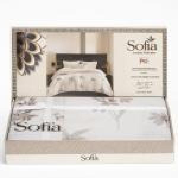 240*260طقم ملاية مطبوع صوفيا سرير كبير4 قطع