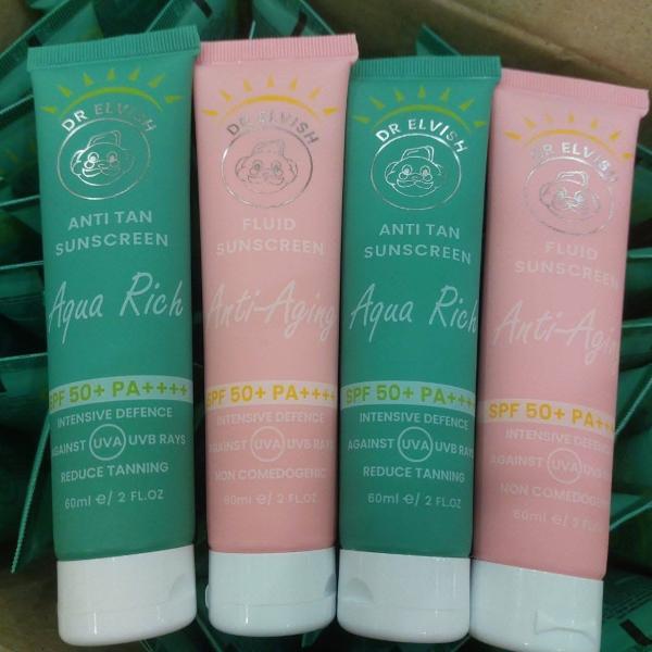 صن سكرين د/الفيش فيتامينE+الوفيرا SPF50 حجم60مل