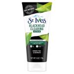 مقشر سانت ايفز بالشاي الأخضر والخيزران لإزالة الرؤوس السوداء - 170 جم (St. Ives Blackhead Clearing Green Tea & Bamboo Scrub)