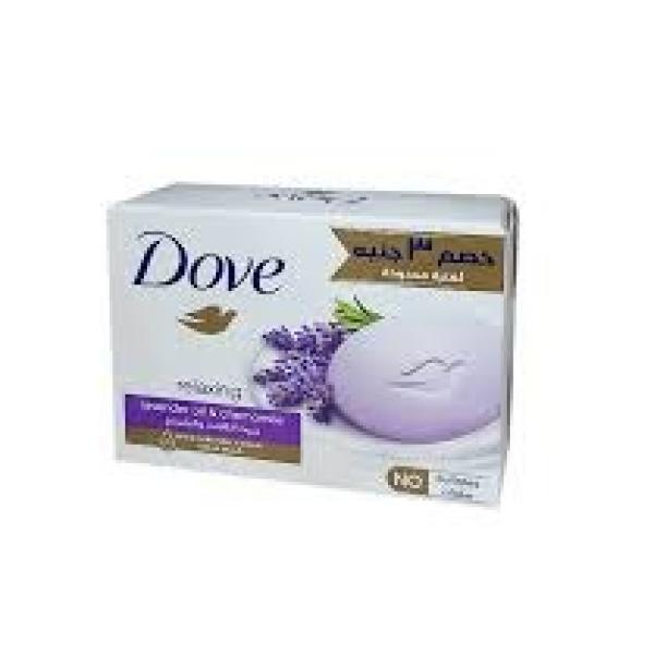 دوف صابون بزيت اللافندر والبابونج 90 جرام خصم 3 جنيه