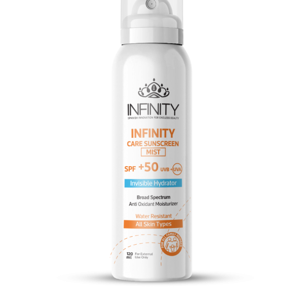 بخاخ واقي الشمس إنفينيتي كير بعامل حماية من الشمس 50+- 120 مل