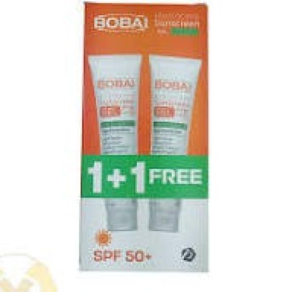 بوباي صن سكرين جل +SPF 50 للبشرة الدهنية والمختلطة 60 جم
