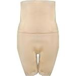 مشد كورسيه قصير عالي الخصر للنساء بطبقة مزدوجة لدعم الجسم