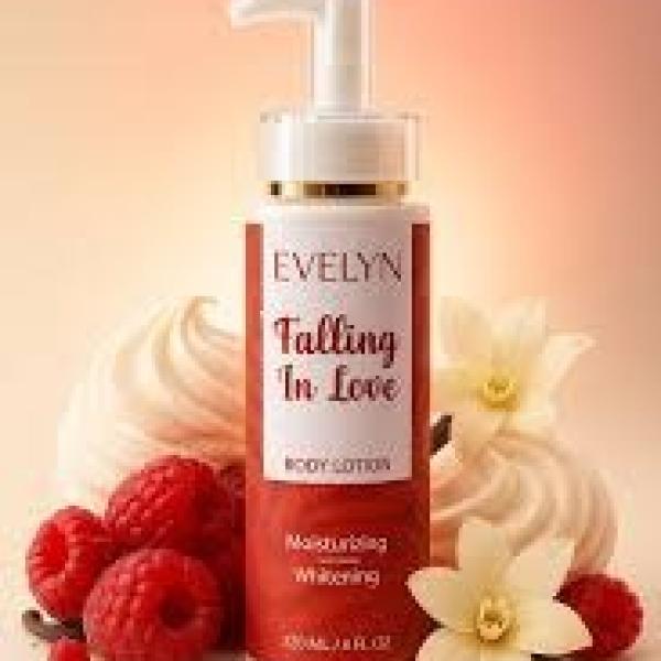 بدي لوشن ايفيلن احمر(شيا+جوجوبا)falling in love حجم220م