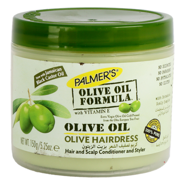 كريم شعر بالمرز زيت زيتون+خروع ترطيب وتقوية 150جم Palmer's