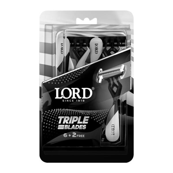 كارت ابيض*اسود جديد 6+2 مكن لورد رجالي 3موس+شريط الوفير