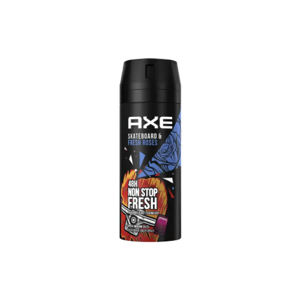 اسبراي اكس سكيت بورد / فريش روز 150 مل AXE