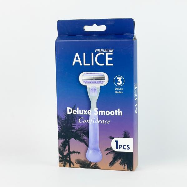 اليس شفرات بريميم ماكينة برأس 3موس+ترطيب كونفيدنسAS-21