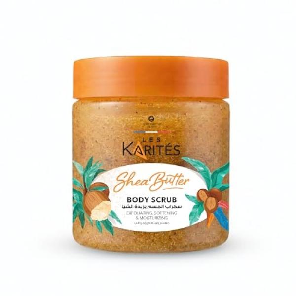 لي كاريتيس مقشر الجسم المنعم والترطيب بزبدة الشيا 225 مل