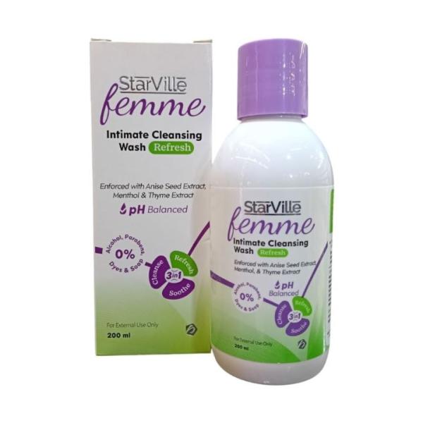 ستارفيل غسول نسائي منعش للمنطقة الحساسة فوم 200مل
