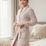 روب اسمايل قطيفه قصير بجيب 4322