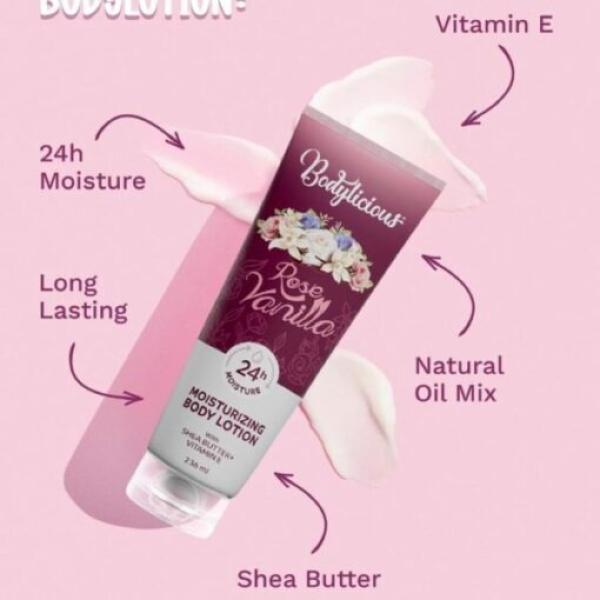 بودي ليشيوس لوشن الجسم روز فانيليا 236 مل