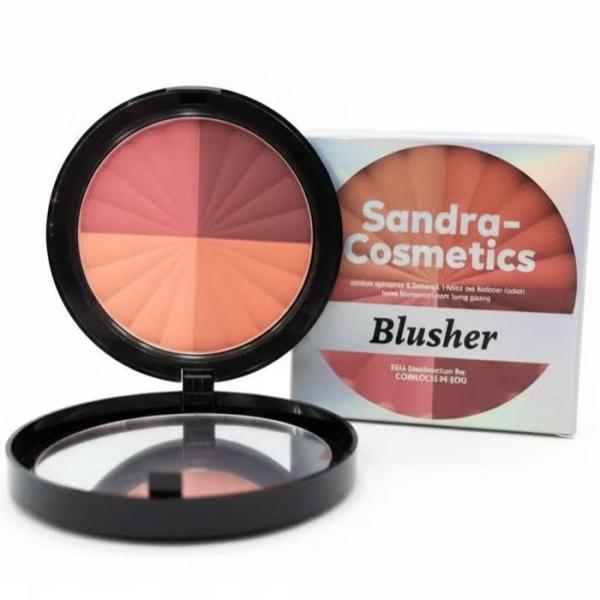 بلاشر ساندرا 4*1 علبه سيلفر رقم 598