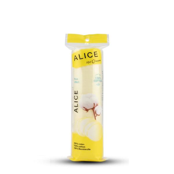 قطن مكياج اليس ديسكات كامومايل 100عود اصفر