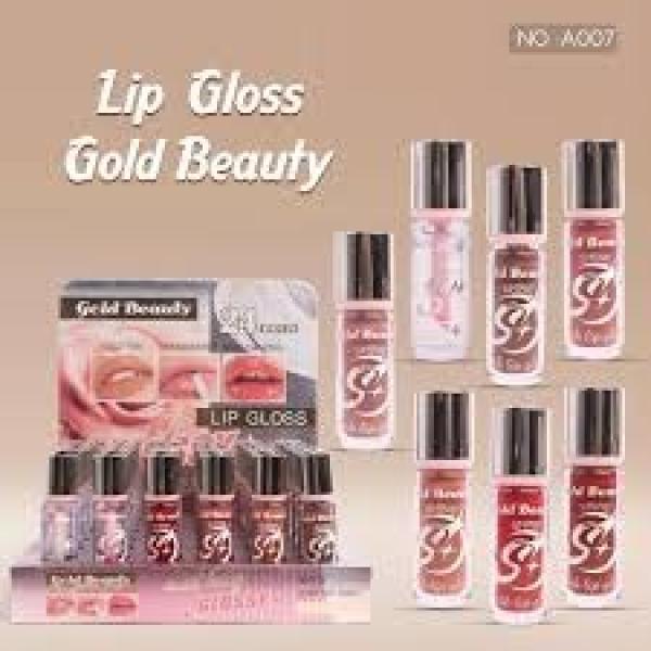 ستاند 2ستايل روج ليكويد+ليب جلوس وردي جولد بيوتي A007