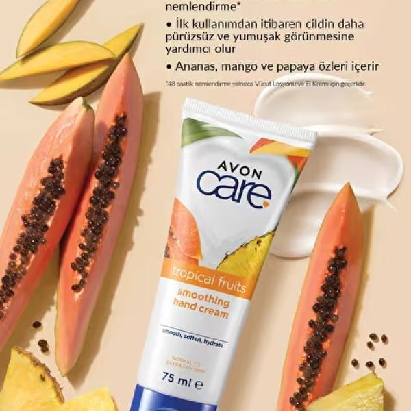 كريم اليدين أفون كير برائحة الفواكه الاستوائية 75 مل