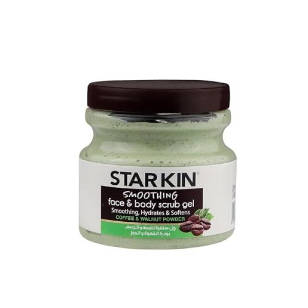 جل تقشير الوجه والجسم من ستاركين، مسحوق القهوة والجوز، 300 جرام