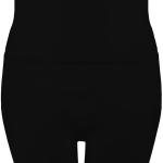 مشد كورسيه قصير عالي الخصر للنساء بطبقة مزدوجة لدعم الجسم