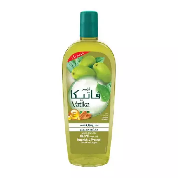 زيت فاتيكا بزيت الزيتون – لوز وفيتامين E – 180 مل