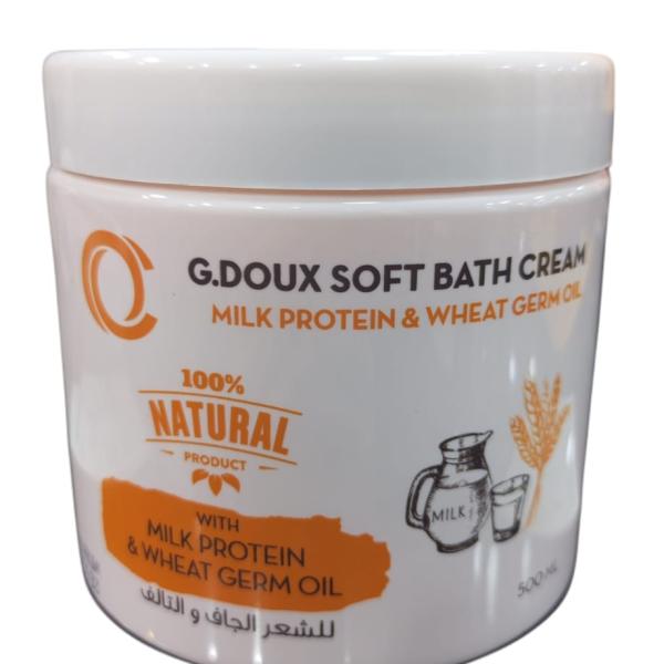 حمام كريم جي دو زيت جنين قمح+بروتين ترطيب/علاج تلف