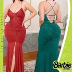 قميص طويل باربى كشكشه * الضهر