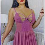 قميص موكا قصير تل فتحات ع الصدر 52