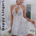 قميص قصير شيفون هابي رباط ع الرقيه 1286