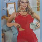 طقم هوت شورت لاسينزا شيفون ع الصدر