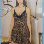 قميص قصير لاسينزا ليكرا تايجر دانتيل ع الصدر 509